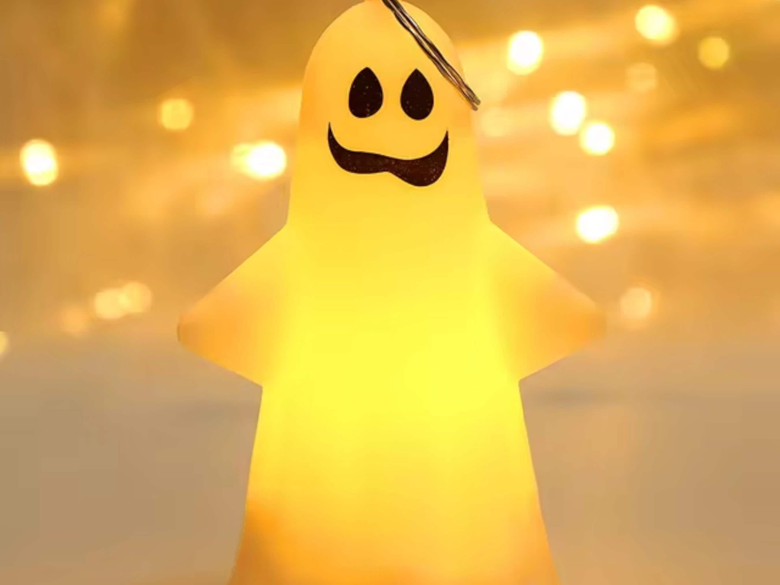 Cute Ghost LED Hanging Lamp - Spooky Pumpkin Lantern & Ghost Pendant for Halloween Decor and Gifts