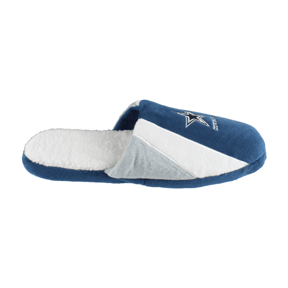 Dallas Cowboys Sherpa Slides - Cozy Slippers Perfect for Holiday Gifts and Fan Comfort