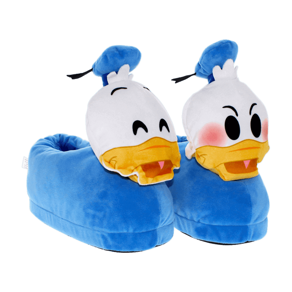 Donald Duck Emoji Flipemz Slippers - Perfect Gift for Halloween, Christmas, Valentine