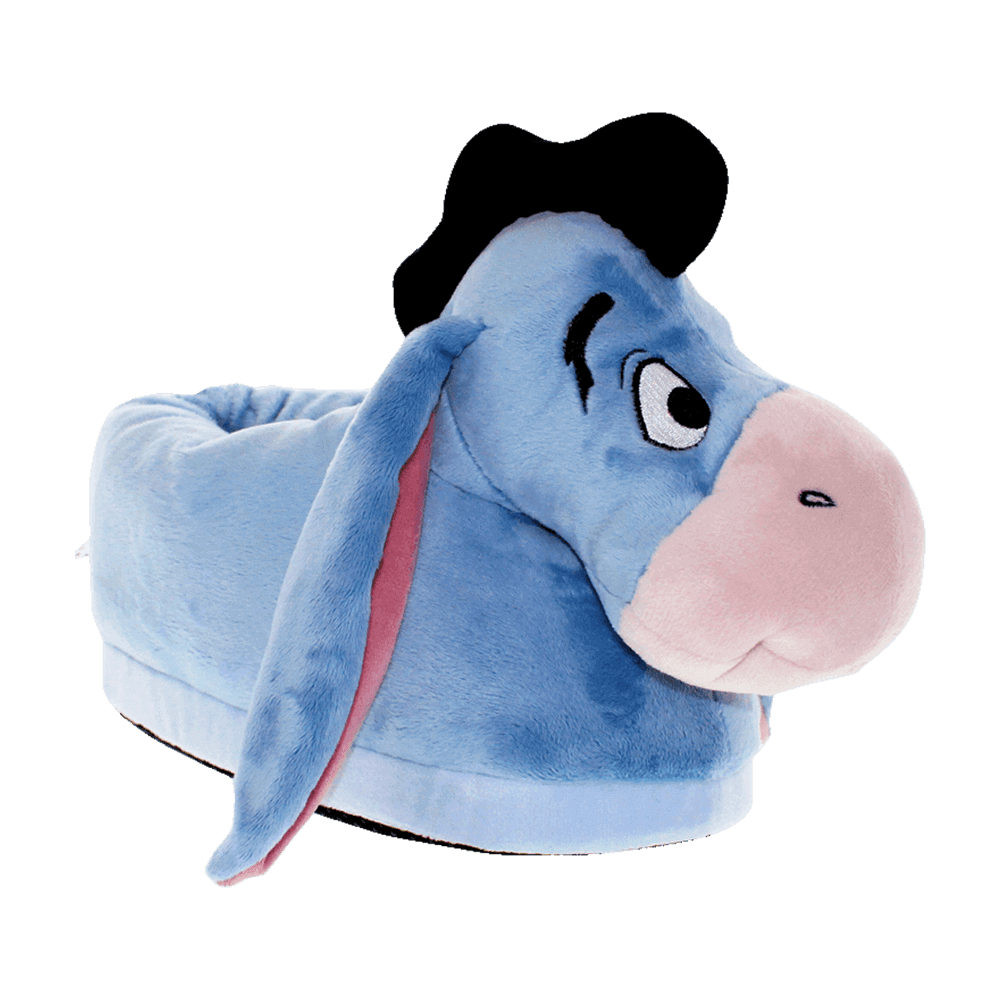 Eeyore Plush Slippers - Cozy Gift for LoversHoliday Season, Perfect for Halloween & Christmas