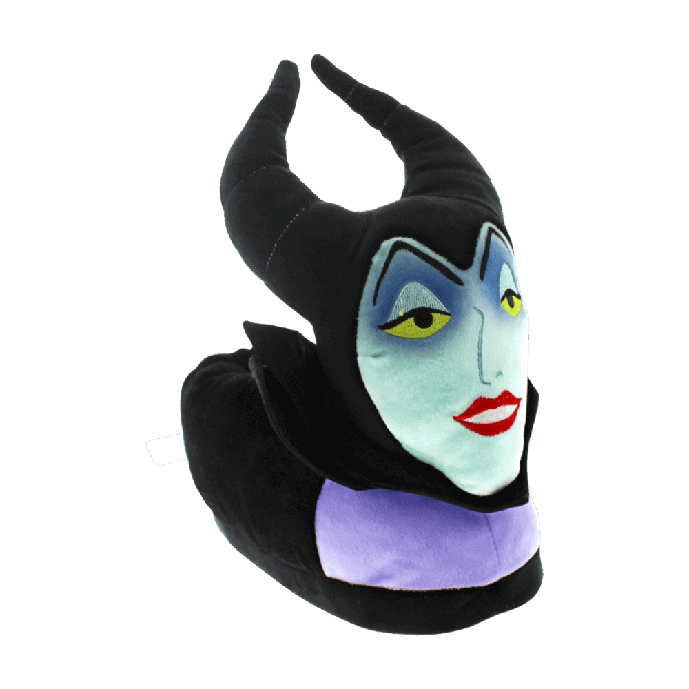 Enchanting Maleficent Slippers - Perfect Gift for Halloween, Christmas, Valentine