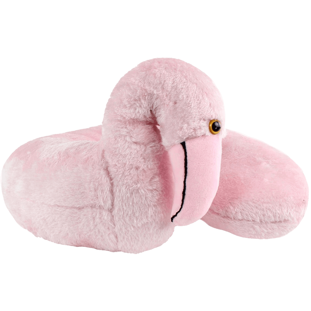 Flamingo Pillow Pal Slippers - Cozy Gift for Loved OnesHoliday Season