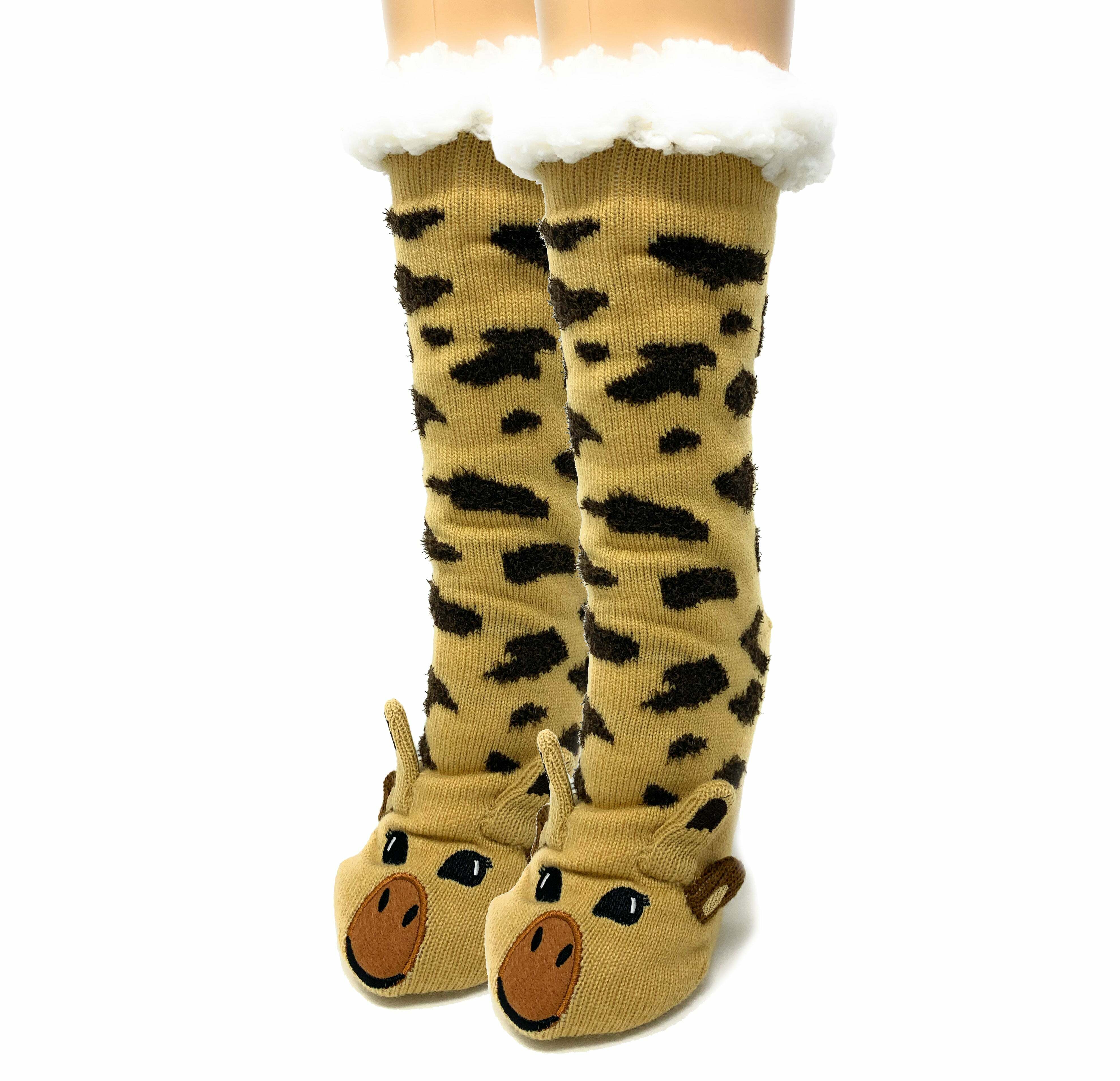 Gee Raff 3D Pop Slipper Socks - Perfect Gift for Halloween, Christmas, Valentine