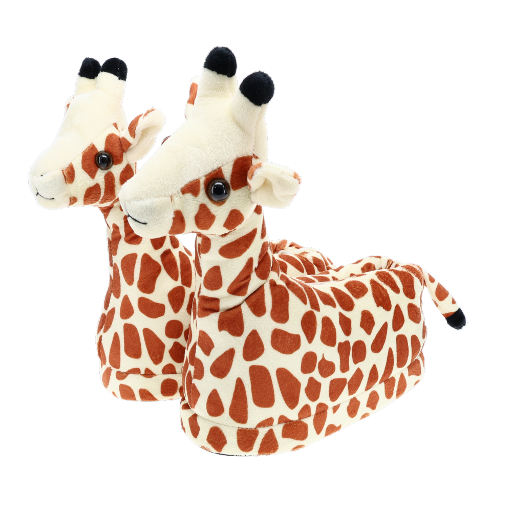 Gina the Giraffe Cozy Slippers - Perfect Gift for Halloween, Christmas, Valentine