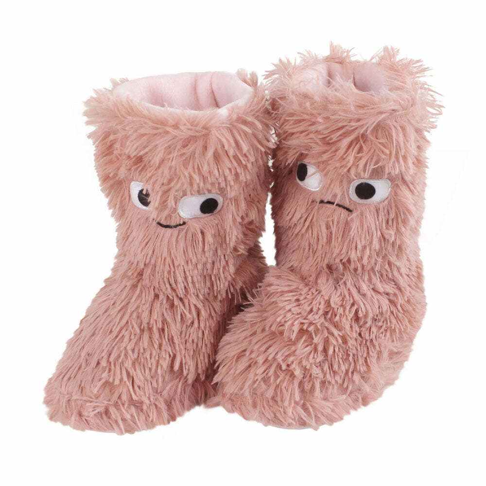 Happy Unhappy Slipper Boots - Cozy Gift for Loved OnesHoliday Season