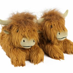 Highland Cattle Slippers - Cozy Gift for Loved OnesHoliday Season