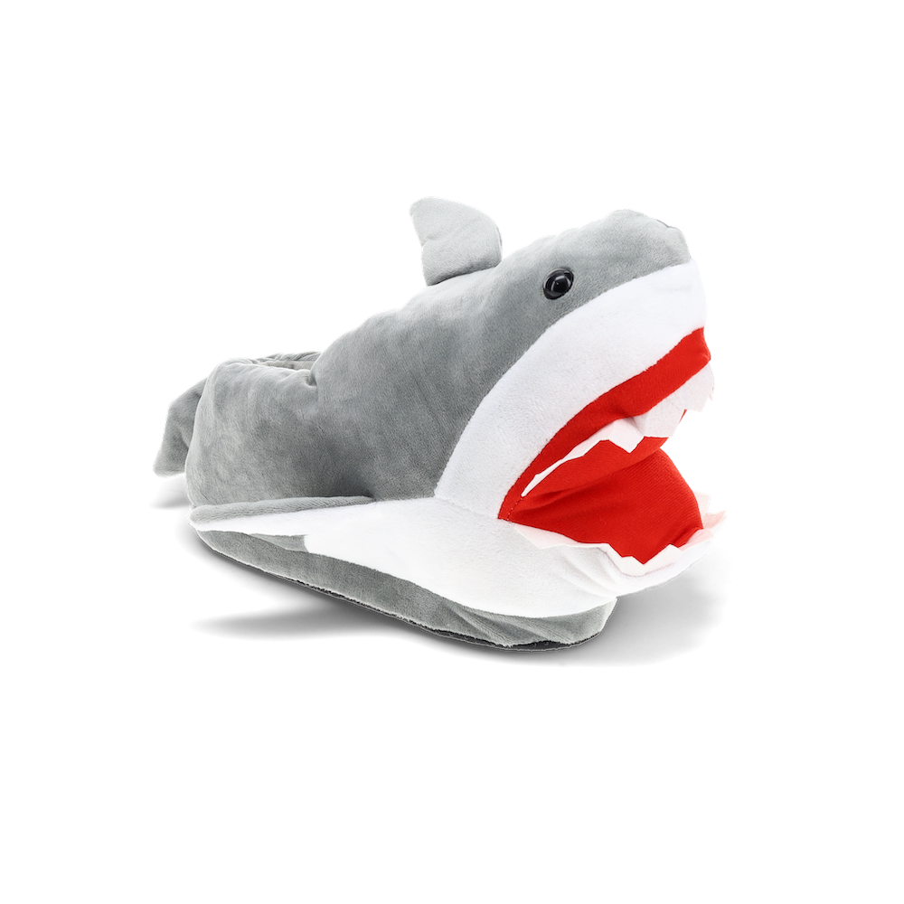 Jack the Great White Shark Slippers - Perfect Gift for Halloween, Christmas, Valentine