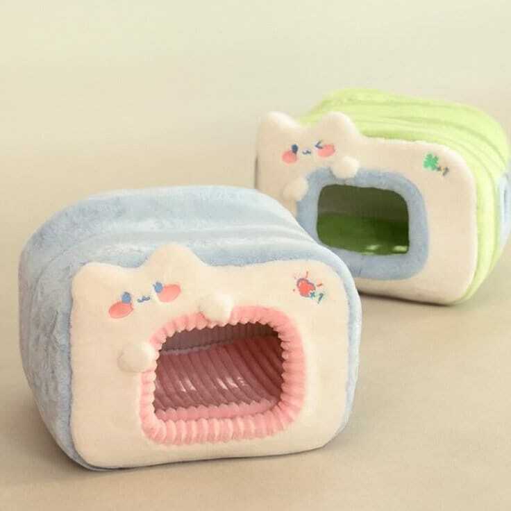 Kawaii Soft and Warm Cat & Small Dog House - Cozy Pet Bed, Perfect Gifts