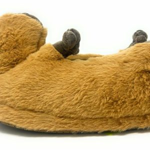 Mabel the Capybara Cozy Fuzzy Slippers - Perfect Gift for Halloween, Christmas, Valentine