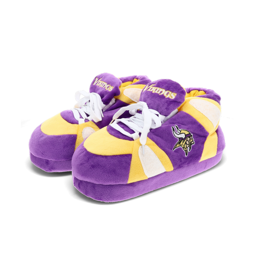 Minnesota Vikings Slippers - Perfect Gift for Fans During Halloween, Christmas, Valentine