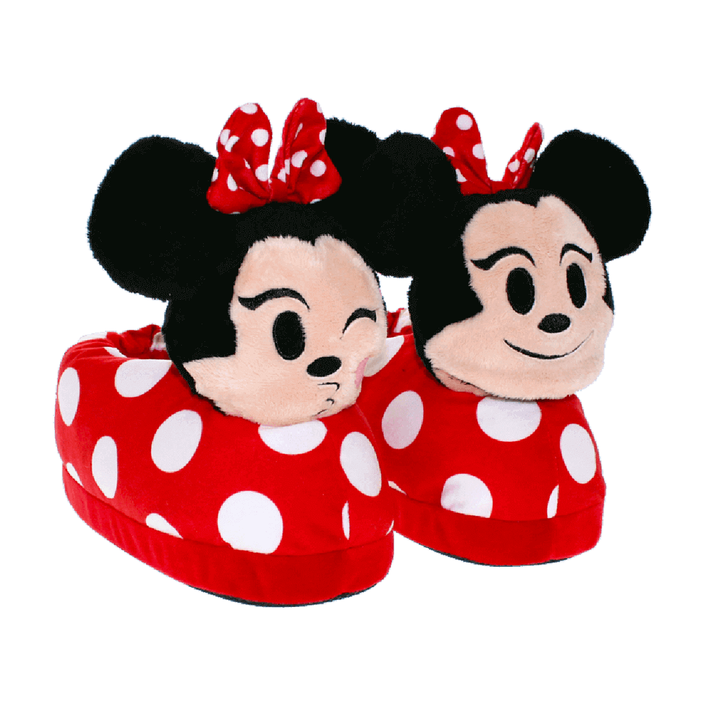 Minnie Mouse Emoji Flipemz Slippers - Perfect Gift for Halloween, Christmas, Valentine