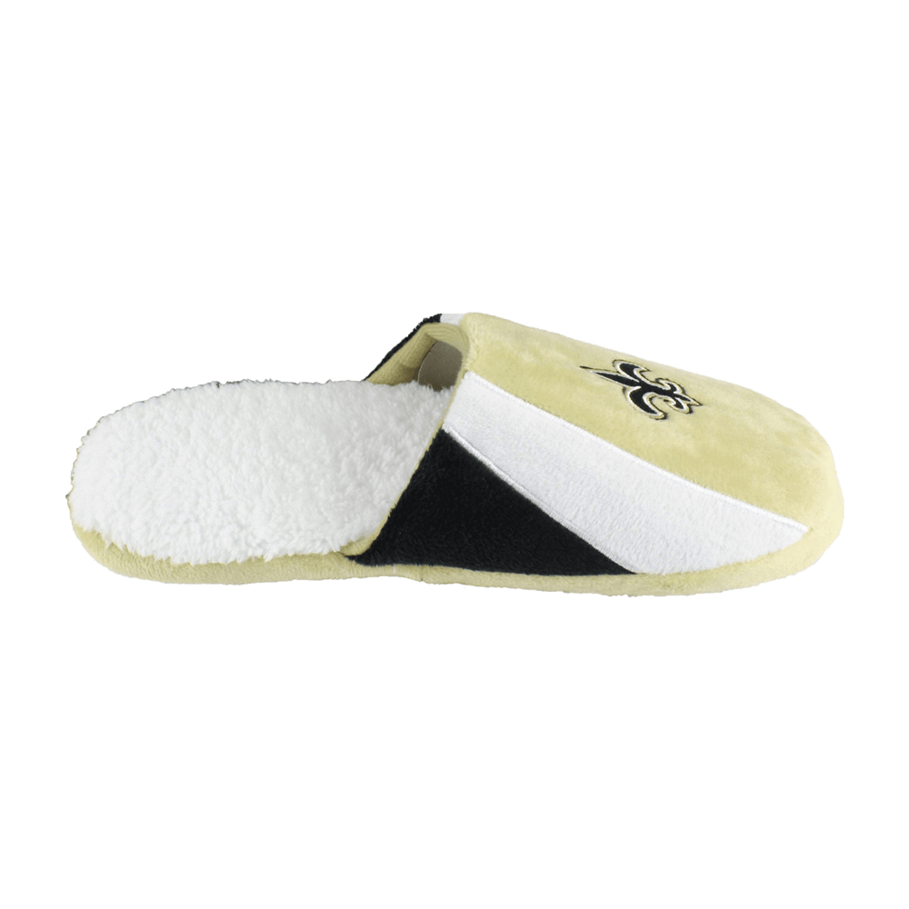 New Orleans Saints Sherpa Slippers - Perfect Gifts like Halloween, Christmas, Valentine