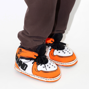 OG' Orange Toon Sneaker Slippers - Perfect Gift for Halloween, Christmas, Valentine