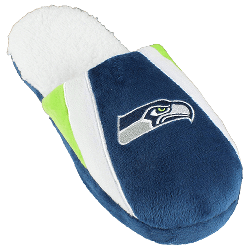 Seattle Seahawks Sherpa Slides - Perfect Gift for FansHoliday Season