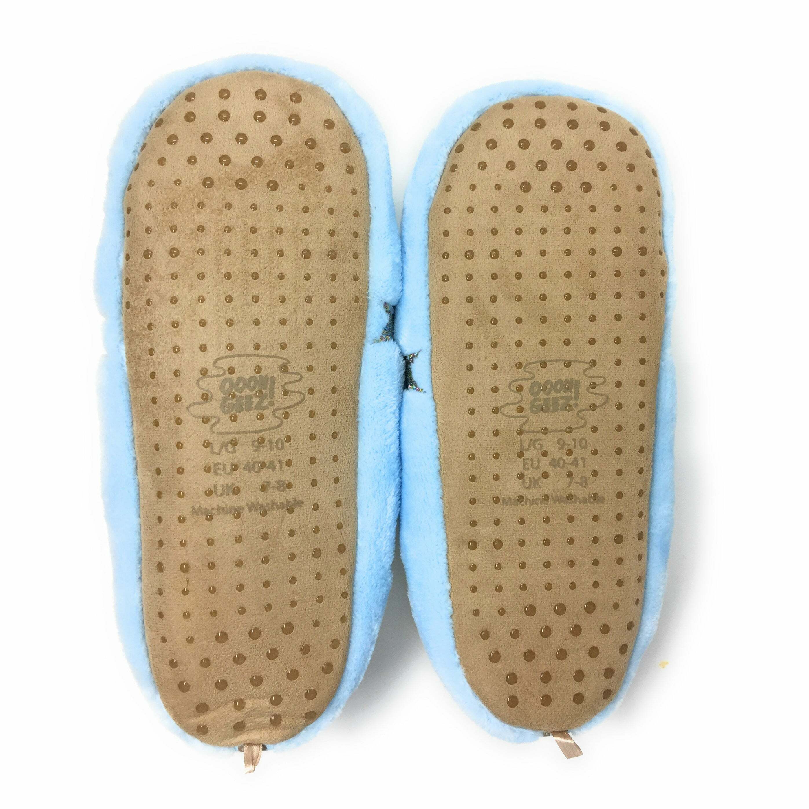 Starz Blue Slippers - Cozy Footwear Perfect for Gifting on Halloween, Christmas, Valentine