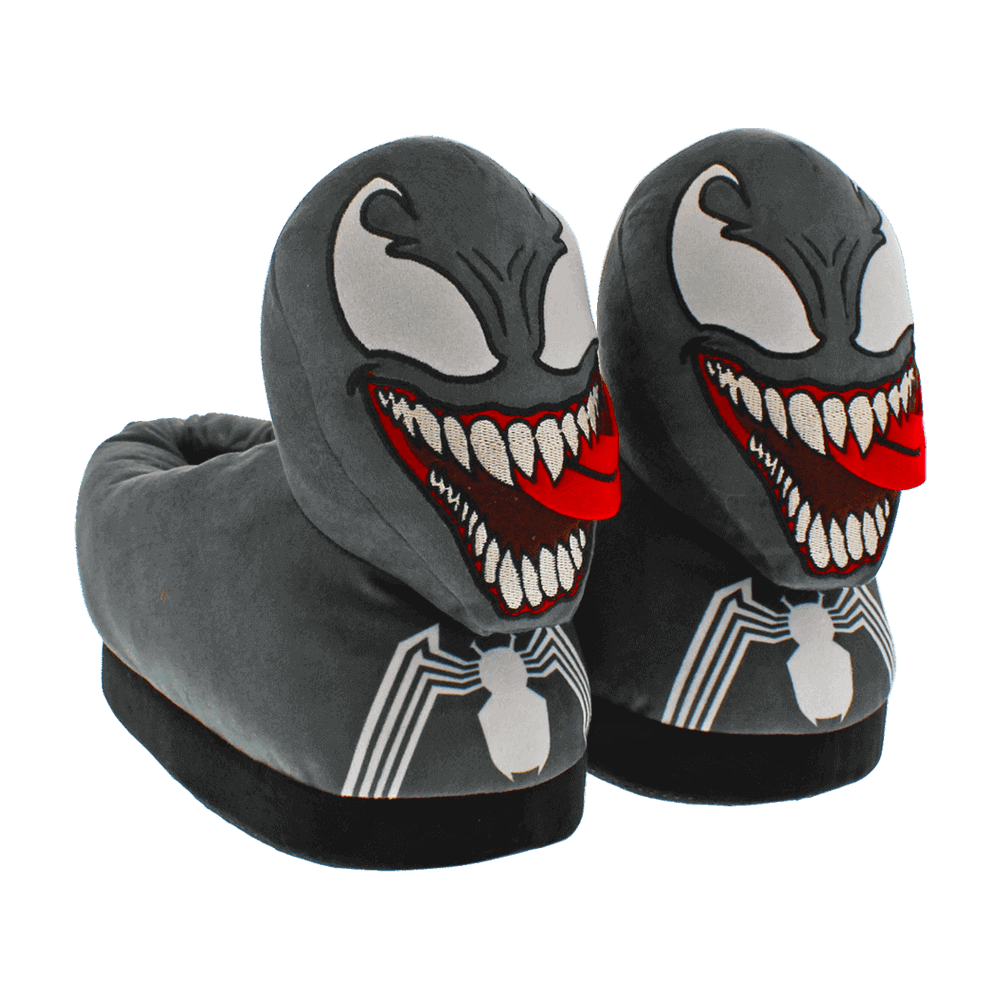 Venom-Themed Slippers: Perfect Gift for Halloween, Christmas, Valentine